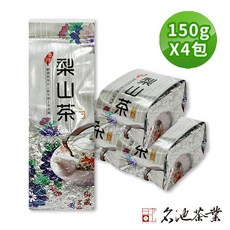 名池茶業 禦品甘霖梨山手工嫩採高冷烏龍茶, 1組, 150g, 4包