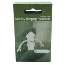 HIC 猴子掛茶泡茶器, 1個, 不銹鋼