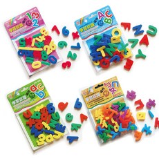 雷鳥 旻新 兒童學習磁鐵玩具組：數字123、英文字母ABC、注音符號，幼兒啟蒙認知好幫手, 小寫abc