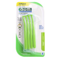 SUNSTAR 三詩達 G.U.M Go-Between 角型清潔牙間刷 緊密型, 1個, 4入