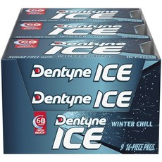 Dentyne Winter Chill無糖口香糖, 144入, 1.5g