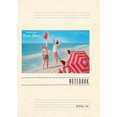 (英文圖書) Vintage Lined Notebook Greetings from Ocean Grove New Jersey 平裝版, Found Image Press, 英文