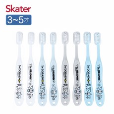 Skater 3-5歲兒童牙刷 哆啦A夢牙刷 軟毛牙刷, 藍色, 8
