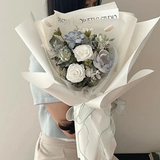 Flora Flower 莫奈印象永生花束，精緻保鮮花藝，居家裝飾送禮首選, 莫奈印象永生花束