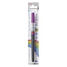 Pentel 飛龍文具 XGFL彩色毛筆, 1個, 紫色