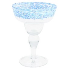 ARTLAND Mingle 瑪格麗塔雞尾酒杯綠松石邊緣, 1個