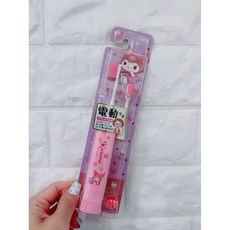 minimum 兒童/成人 電動牙刷 庫洛米 長耳狗 Hello Kitty 50週年限定 日本製, 粉紅色, minimum 電動牙刷