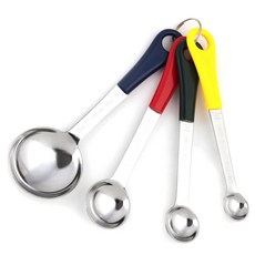 FOX RUN 不鏽鋼量匙4件組, 1個