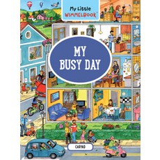 (英文圖書)My Little Wimmelbook(r) - My Busy Day: A Look-And-Find Book (Kids Tell the Story) Board Books, Experiment, 英文, 硬頁書