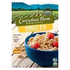 Cascadian Farm purely O's甜甜圈麥片, 1盒, 243g