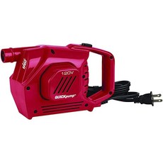 Coleman 快速充氣幫浦 120V, 紅色的