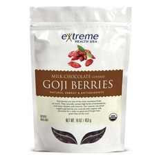 EXTREME HEALTH USA 牛奶巧克力枸杞, 1個, 453g