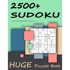 (英文圖書) 2500+ Sudoku - Huge Puzzle Book: Mega Jumbo Giant Book of Sudoku Puzzles - The Biggest Large... 平裝版, Independently Published, 英文