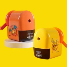 現貨正版Pokémon寶可夢削鉛筆機 晨光文具 皮卡丘 耿鬼 噴火龍, 大橘色噴火龍圖案