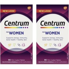 Centrum 善存 女性綜合維他命錠, 2罐, 90顆