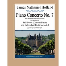 (英文圖書) Piano Concerto No. 7: for Orchestra and Piano Soloist Full Score (Concert Pitc... 平裝版, Independently Published, 英文