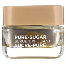 L'OREAL PARiS 巴黎萊雅 Pure-Sugar磨砂膏 滑順&光澤 3 Pure-Sugar+葡萄籽, 1個, 48g