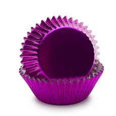 FOX RUN 蓬鬆箔烤鬆餅杯, 32件, 亮粉色