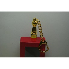 五輪塔銅製鑰匙圈(高4.2公分)可裝藏 - DIY五金工具配件, 1個