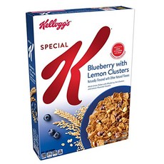 Kellogg's 家樂氏 穀物脆片 藍莓&檸檬口味, 1盒, 348g
