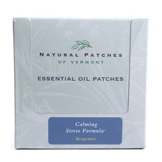 NaturalPatchesOfVermont 精油身體貼片, 24件, 1入, 佛手柑