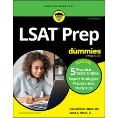 (英文圖書) LSAT Prep for Dummies 4th Edition (+5 Practice Tests Online) 平裝版, 英文