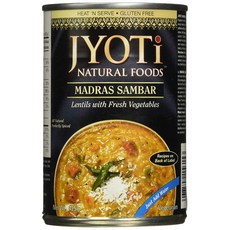 JYOTi ORGANICS 即食馬德拉斯湯罐頭, 1罐, 425g
