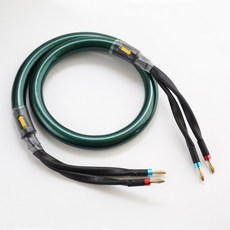 川木W147 發燒喇叭線 7N單晶銅 香蕉頭線 HiFi, 無, 1個, 無