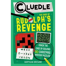(英文圖書)Cluedle: The Case of Rudolph's Revenge (Book 4): Crack the Case by Solving 80 Ch... 平裝版, Workman Kids, 英文