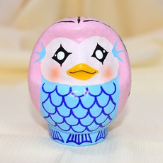 阿瑪比埃達摩擺飾，日本群馬縣高崎手工藝品，9公分居家裝飾