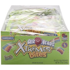 AIR HEADS Extreme Bite 彩虹漿果 18ea, 1組, 2.04kg