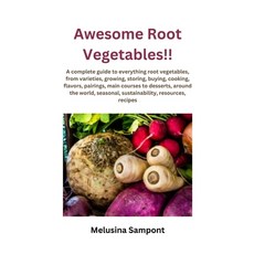 (英文圖書) Awesome Root Vegetables!! 平裝版, Melusina Sampont, 英文