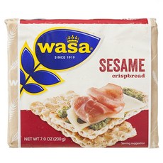 wasa 芝麻酥脆麵包餅乾, 1份, 200g