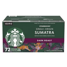 STARBUCKS 星巴克 單品蘇門答臘深焙膠囊咖啡 72顆入, 1盒