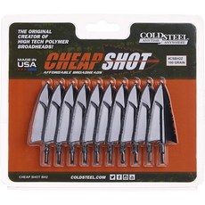 COLD STEEL Chip Shot BH2 100碼, 10入, 黑色