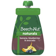 BeechNut 果昔 99g, 香蕉藍莓酪梨口味, 1包