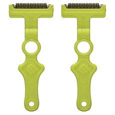 Nonoji 鬆餅格紋削皮刀, 2個, 綠色