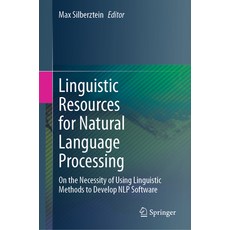 (英文圖書) Linguistic Resources for Natural Language Processing: On the Necessity of Using Linguistic Me... 精裝版, Springer, 英文