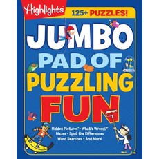 (英文圖書)Jumbo Pad of Puzzling Fun 平裝版, Highlights Press, 英文