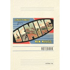 (英文圖書) Vintage Lined Notebook Greetings from Deming New Mexico 平裝版, Found Image Press, 英文