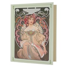 明信片展示架, 1個, 阿爾豐斯穆夏的夢
