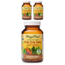 Mega Food 孩童綜合維他命礦物質補充錠, 60顆, 3罐
