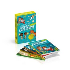 (英文圖書)Adventures with the Secret Explorers: Collection One: 4-Book Box Set of Educatio... 平裝版, DK Publishing (Dorling Kind..., 英文