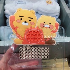 KAKAO FRIENDS 汽車停車電話號碼牌 韓國可愛卡通, 詳見商品包裝, 1個