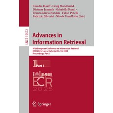 (英文圖書) Advances in Information Retrieval: 47th European Conference on Information Retr... 平裝版, Springer, 英文