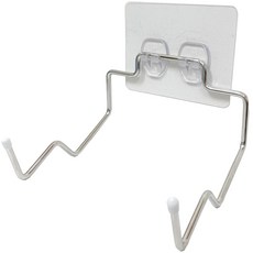 收納架 瀝水架 不鏽鋼 無痕掛鉤 掛架 重複背貼, 一次性背貼】新款砧板架, 1個