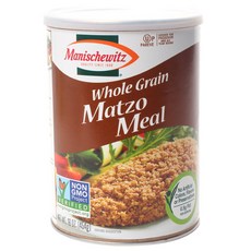 Manischewitz 全穀物小麥泥罐頭, 1個, 454克