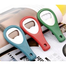 不鏽鋼啤酒開瓶器 省力防滑開瓶轉蓋, 詳見包裝, 詳見包裝, 顏色隨機