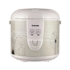 大同 6人份機械式電子鍋 TRC-6CME 家用電子鍋, 6人份, 白色
