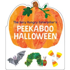 (英文圖書)The Very Hungry Caterpillar's Peekaboo Halloween Board Books, World of Eric Carle, 英文, 硬頁書